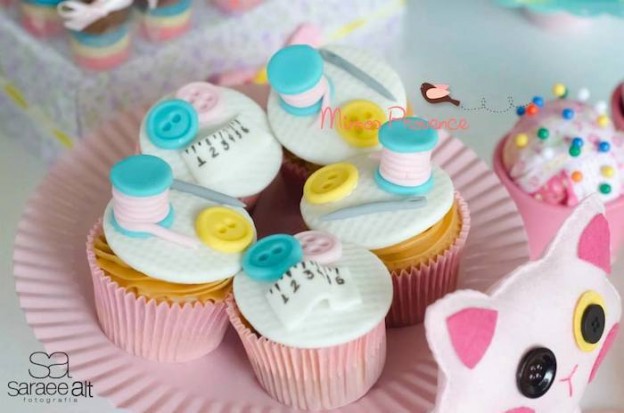 Lalaloopsy sewing workshop birthday party via Kara's Party Ideas KarasPartyIdeas.com Cake, decor, printables, tutorials, cupcakes, tutorials, and more! #lalaloopsy #lalaloopsyparty #sewingparty (32)