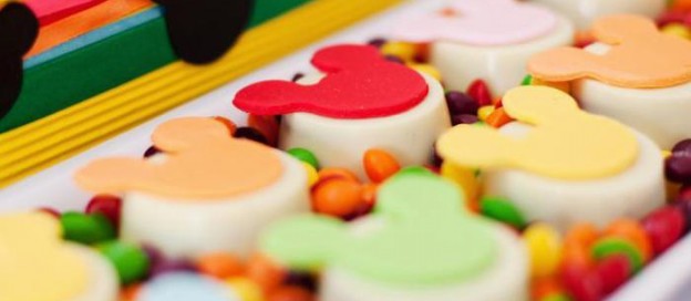 Rainbow Mickey Mouse birthday party via Kara's Party Ideas KarasPartyIdeas.com Printables, cake, favors, supplies, recipes, and more! #mickeymouse #mickeymouseparty #rainbowparty #karaspartyideas (2)