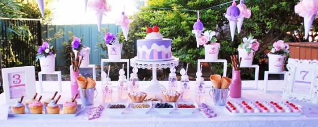 Gelatissimo themed birthday party via Kara's Party Ideas KarasPartyIdeas.com Cake, printables, favors, cupcakes, supplies, recipes, and more! #gelatissimo #gelatissimoparty #icecreamparty #icecream #karaspartyideas (1)