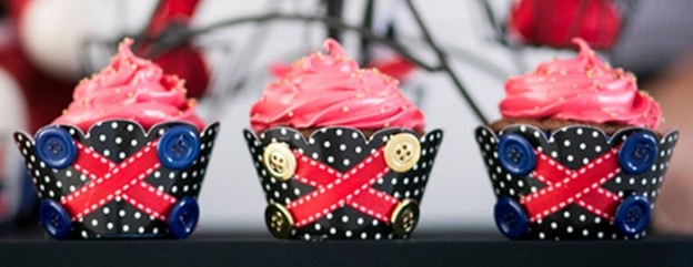 British Toy Soldier themed birthday party via Kara's Party Ideas KarasPartyIdeas.com Invitation, cake, banners, cupcakes, food, supplies, and more! #britishparty #britishtoysoldier #toysoldierparty #englishsoldier (2)