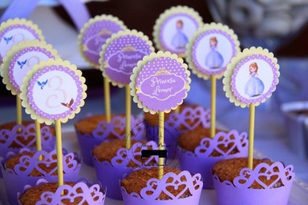 Sofia the First Princess Party via Kara's Party Ideas #PrincessParty #SofiaTheFirst #PartyIdeas (6)