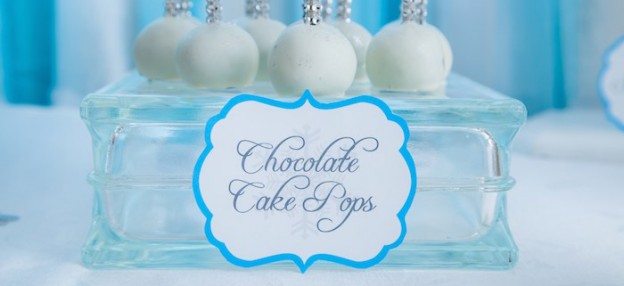 Frozen themed 5th birthday party via Kara's Party Ideas KarasPartyIdeas.com Cake, banners, printables, favors, food, and more! #frozen #frozenparty #frozencake #frozenpartyideas #frozenbirthdayparty (1)