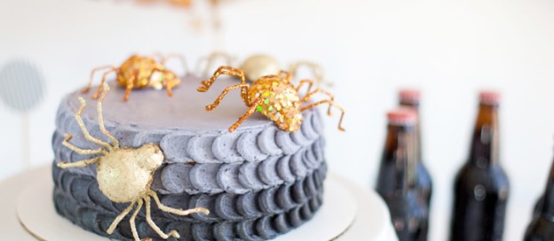 Not So Spooky Halloween Bash via Kara's Party Ideas KarasPartyIdeas.com Banners, cake, decor, favors, desserts, and more! #halloween #halloweenparty #halloweenpartyideas #halloweenbash #candycorn (2)