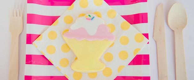 Ice Cream themed 10th birthday party via Kara's Party Ideas KarasPartyIdeas.com Cake, decor, printables, favors, and more! #icecream #icecreamparty #pastelparty #pastel #girlyicecreamparty (1)