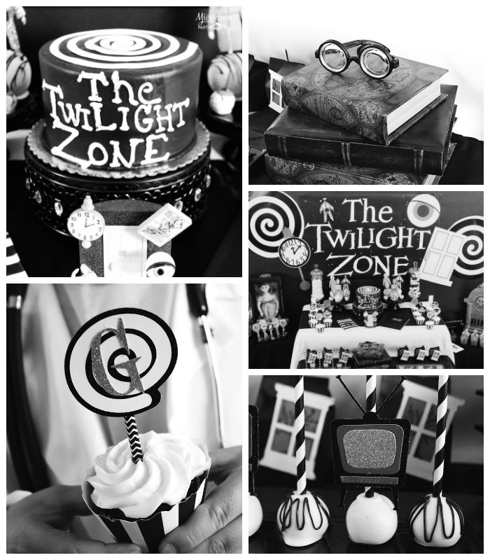 Kara's Party Ideas Twilight Zone Themed Birthday Party | Kara's Party Ideas