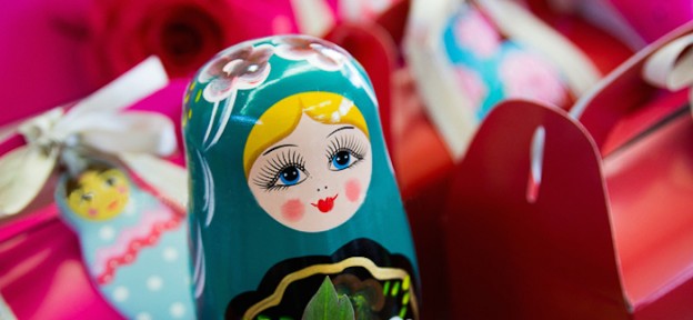 Babushka Doll Inspired Birthday Party via Kara's Party Ideas KarasPartyIdeas.com Decor, printables, favors, desserts, food, and more! #babushka #babushkadoll #babushkaparty #babushkadollparty (1)