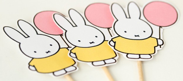 Miffy Bunny Party with Free Printables! via Kara's Party Ideas KarasPartyIdeas.com Printables, desserts, supplies, banners, and more! #miffybunny #miffybunnyparty #freeprintables #bunnyparty (2)