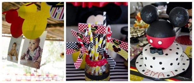 Mickey Mouse 1st birthday party via Kara's Party Ideas KarasPartyIdeas.com The Place For All Things Party! #mickeymouse #mickeymouseparty #MickeyMouse #mickeymousepartyideas #mickeymousecake #mickeymousepartysupplies (2)