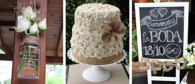 Vintage rustic chic Wedding via Kara's Party Ideas KarasPartyIdeas.com The Place for All Things Party! #rusticwedding #rusticchic #vintagewedding #rusticweddingcake #chicwedding (1)