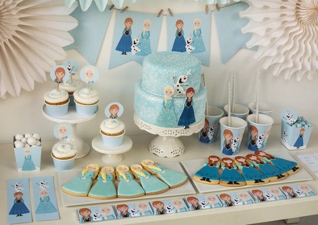 Kara's Party Ideas Frozen Birthday Party + Printables | Kara's Party Ideas