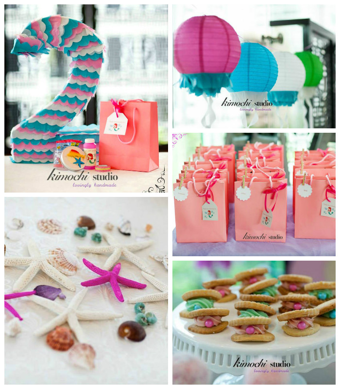 Kara's Party Ideas Under The Sea Mermaid Birthday Party | Kara's Party ...