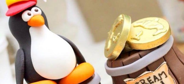 Club Penguin themed birthday party via Kara's Party Ideas KarasPartyIdeas.com The Place for All Things Party! #clubpenguin #clubpenguinparty #penguinparty (1)