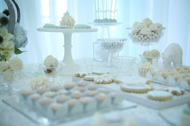 Snow Princess Themed Birthday Party via Kara's Party Ideas KarasPartyIdeas.com Printables, cake, tutorials, recipes, desserts, and MORE! #snowprincess #princessparty #winterparty #iceprincess #snowprincessparty #winterpartyideas #icecastle (45)