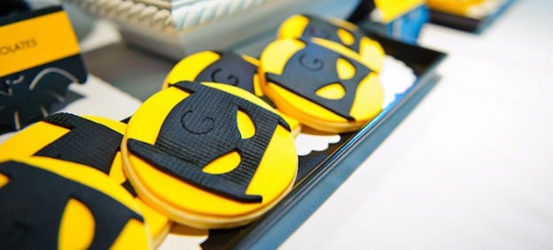 Batboy Batman Themed Birthday Party via Kara's Party Ideas KarasPartyIdeas.com Cake, decor, dessert, favors, supplies, and more! #batmanparty #batmanpartyideas #superheroparty #karaspartyideas (2)