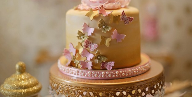 Butterfly Kisses Pink + Gold Valentine's Day Tea Party via Kara's Party Ideas KarasPartyIdeas.com Tutorials, cake, invitation, banners, desserts and more! #butterflykisses #butterflyteaparty #teapartyideas #valentinesdayteaparty #pinkandgold #goldandpink #butterflykissesparty #karaspartyideas #partystyling #valentinesdaypartyideas #pinkandgoldvalentinesdayparty #goldteaparty #butterflyparty (2)