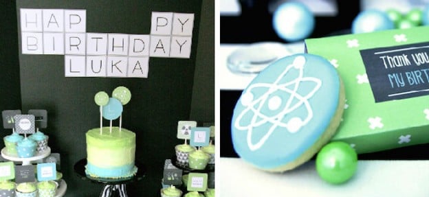 Junior Scientist Themed Birthday Party via Kara's Party Ideas KarasPartyIdeas.com The Place For ALL Things PARTY! #science #scienceparty #sciencebirthdayparty #boypartyideas