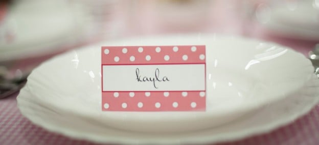 Ladies Night Pink Polka Dot Dinner Party via Kara's Party Ideas KarasPartyIdeas.com #dinnerparty #pinkpolkadot #ladiesnight #dinnerpartyideas #dinnerpartymenu #partyplanning (1)