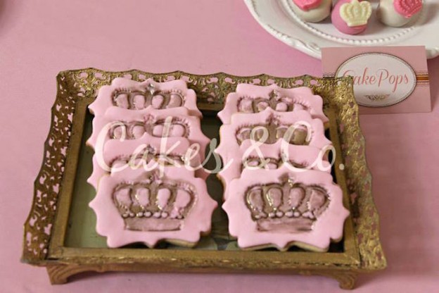 Kara's Party Ideas Pink & Gold Princess 1st Birthday Party | Kara's ...