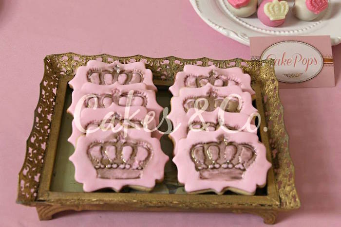 Kara's Party Ideas Pink & Gold Princess 1st Birthday Party | Kara's ...