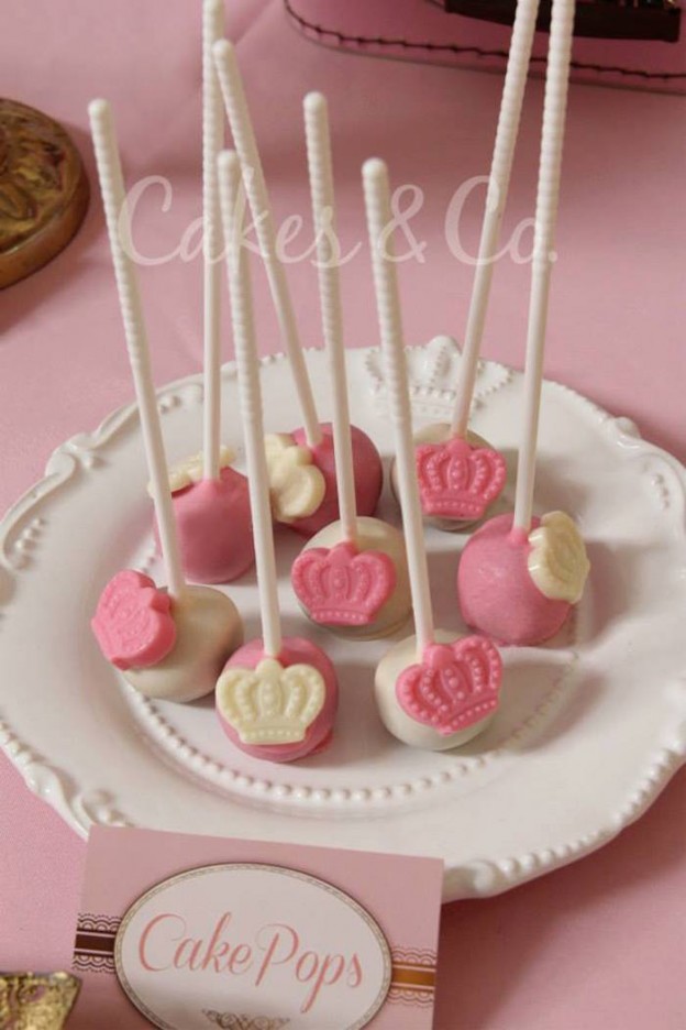 Kara's Party Ideas Pink & Gold Princess 1st Birthday Party | Kara's ...