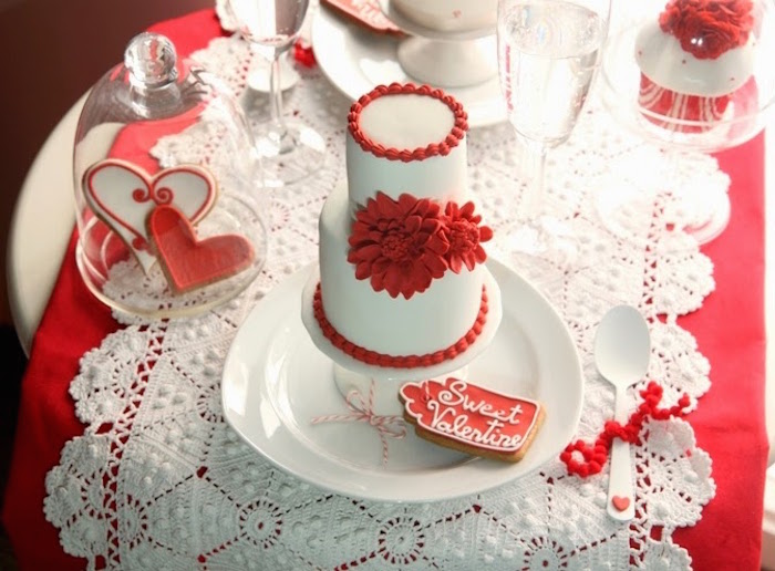 Kara's Party Ideas Sweet Valentine Dessert Table | Kara's Party Ideas