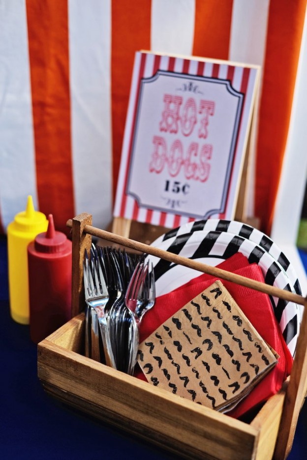 Kara's Party Ideas Vintage Circus Inspired Baby Shower