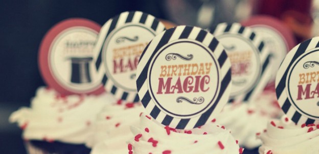Vintage Magician Themed 8th Birthday Party via Kara's Party Ideas KarasPartyIdeas.com #magic #magicianparty #vintagemagician #harryhoudini #magicpartyideas #magicsupplies (1)