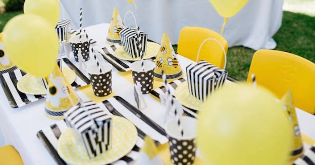Bumble Bee themed birthday party via Kara's Party Ideas | The Place for ALL Things Party! KarasPartyIdeas.com #bumblebeeparty (1)