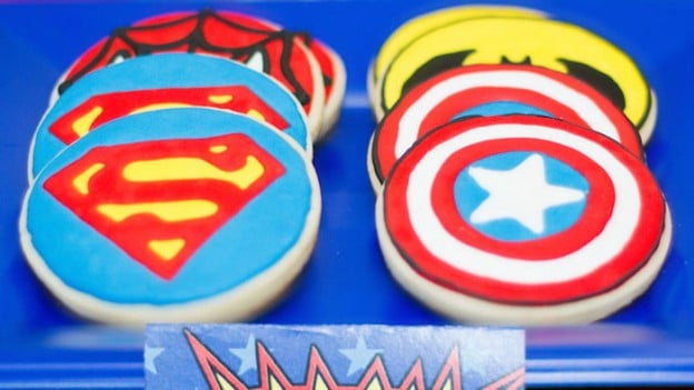 Superhero themed birthday party via Kara's Party Ideas KarasPartyIdeas.com #superheroparty (1)