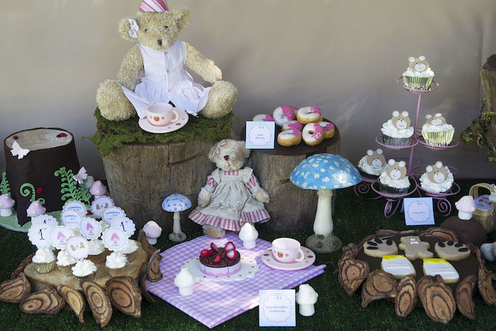 Kara's Party Ideas Teddy Bear Picnic Themed Birthday Party | Kara's ...