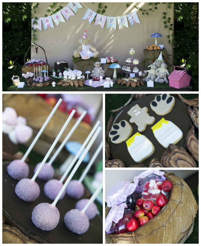 Kara's Party Ideas Teddy Bear Picnic Themed Birthday Party | Kara's ...