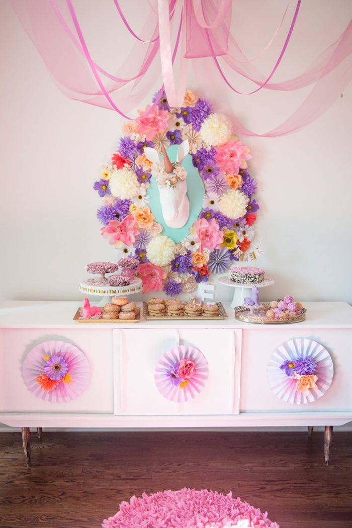 Kara's Party Ideas Whimsical Unicorn Birthday Party | Kara's Party Ideas