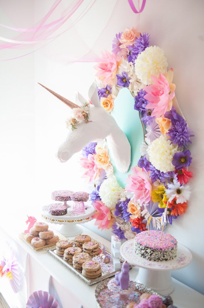 Kara's Party Ideas Whimsical Unicorn Birthday Party | Kara's Party Ideas
