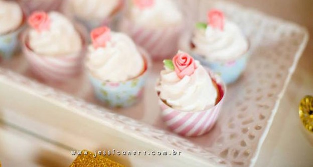 Shabby Chic Princess themed 1st birthday party via Kara's Party Ideas | KarasPartyIdeas.com (2)