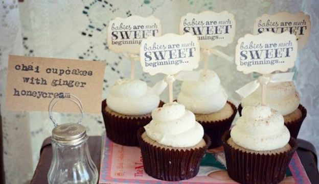 Rustic Lace Baby Shower via Kara's Party Ideas | KarasPartyIdeas.com (1)