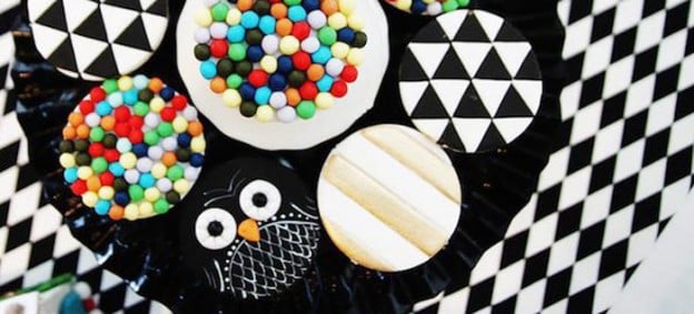 Hipster Geometric Owl 1st Birthday Party via Kara's Party Ideas | KarasPartyIdeas.com (1)