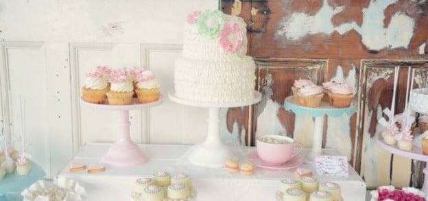 Shabby Chic Tea Party via Kara's Party Ideas | KarasPartyIdeas.com (5)