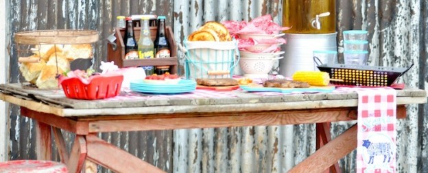Summer BBQ on the farm party by Kara Allen | Kara's Party Ideas for Kohl's