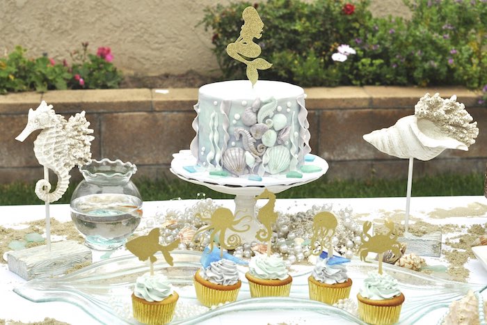 Kara's Party Ideas Under The Sea + Mermaid Birthday Party | Kara's ...
