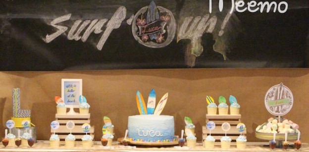 Vintage Surf Birthday Party via Kara's Party Ideas | The Place For All Things Party! KarasPartyIdeas.com (2)