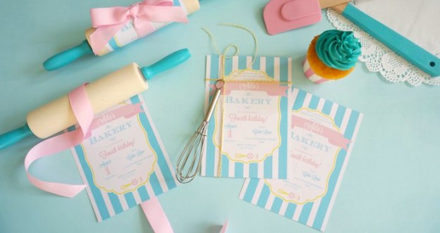 Bakery Birthday Party via Kara's Party Ideas | Party ideas, supplies, printables, desserts, invitations, activities and more! KarasPartyIdeas.com (5)