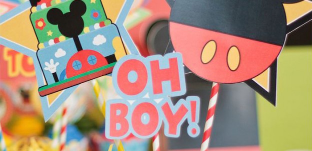 Mickey Mouse Clubhouse themed birthday party via Kara's Party Ideas | KarasPartyIdeas.com (3)