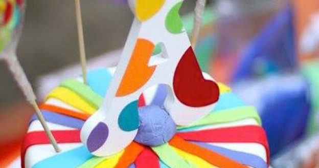 Rainbow 1st Birthday Party via Kara's Party Ideas | The Place for All Things Party! KarasPartyIdeas.com (4)