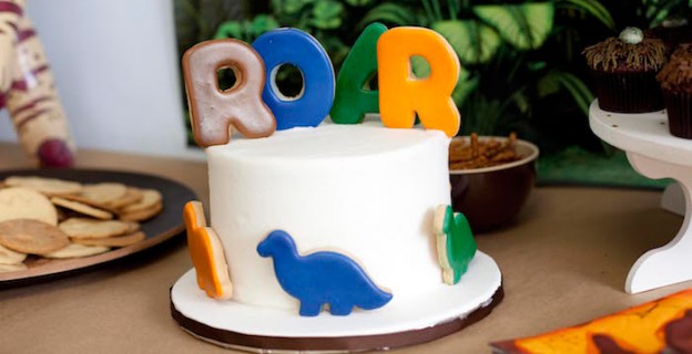 Roaring Dinosaur Birthday Party via Kara's Party Ideas | The Place for All Your Party Needs! KarasPartyIdeas.com (5)