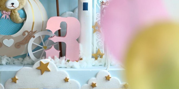 Decor from a Royal Teddy Bear Birthday Party via Kara's Party Ideas KarasPartyIdeas.com (2)