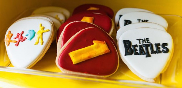 Cookies from a Beatles Inspired 1st Birthday Party via Kara's Party Ideas KarasPartyIdeas.com (3)