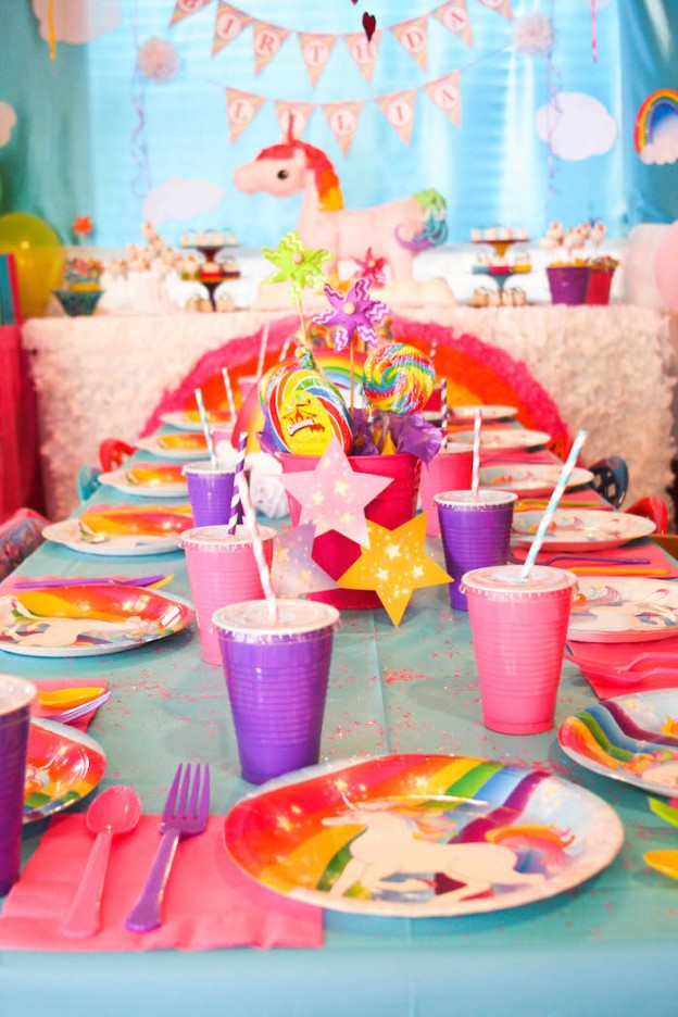 Kara's Party Ideas Rainbow Unicorn Birthday Party | Kara's Party Ideas