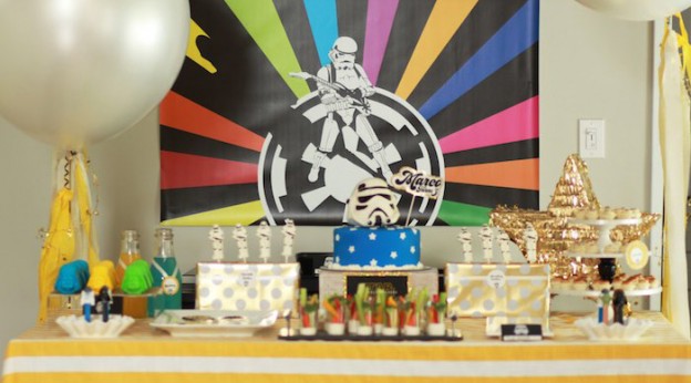 Dessert Table from a Star Wars Birthday Party via Kara's Party ideas | KarasPartyIdeas.com (3)