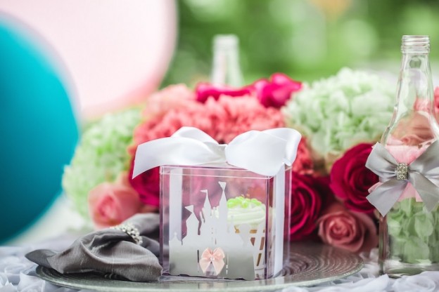 Cupcakes at a Royal Carousel Birthday Party via Kara's Party Ideas l KarasPartyIdeas.com #carouselparty #royalcarousel #princessparty #partyideas (14)