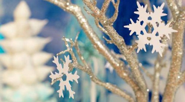 Decor from a Frozen Birthday Party via Kara's Party Ideas | KarasPartyIdeas.com (1)